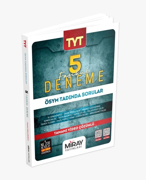 Miray Yayınları TYT 5 Deneme ürün görseli 1