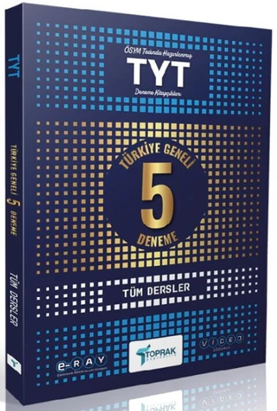 Toprak Yayıncılık TYT 5 Deneme (Tüm Dersler)