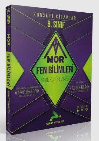 Paraf Yayınları 8.Sınıf Mor Fen Bilimleri Soru Kütüphanesi ürün görseli