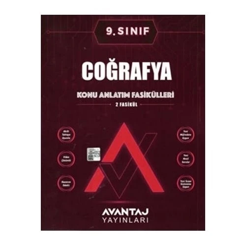 *Kampanya* Avantaj 9.Sınıf Coğrafya Konu Anlatım Fasikülleri - 1