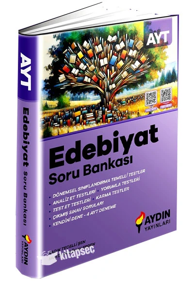 Aydın Yayınları AYT Edebiyat Soru Bankası ürün görseli