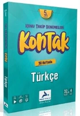 Paraf Yayınları 5. Sınıf Kontak 36 Haftada Türkçe