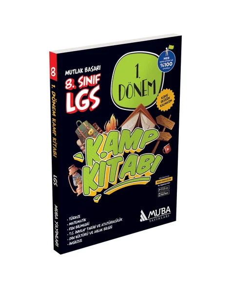 Muba 8. Sınıf 1. Dönem Kamp Kitabı ürün görseli