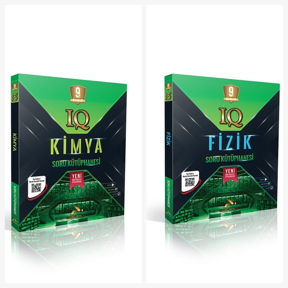 Paraf Yayınları 9. Sınıf IQ Fizik & Kimya  Soru Kütüphanesi ürün görseli 1