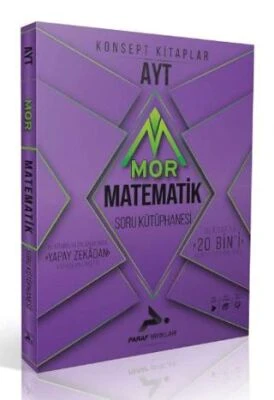 Paraf Yayınları AYT Mor Matematik Soru Kütüphanesi ürün görseli