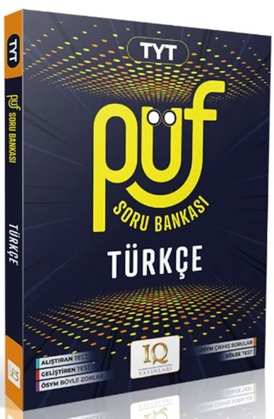 IQ Yayınları TYT Türkçe Püf Soru Bankası
