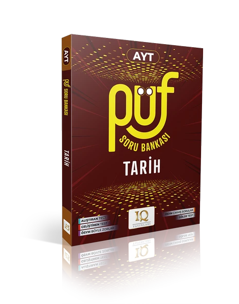 IQ Yayınları AYT Püf Tarih Soru Bankası ürün görseli 1