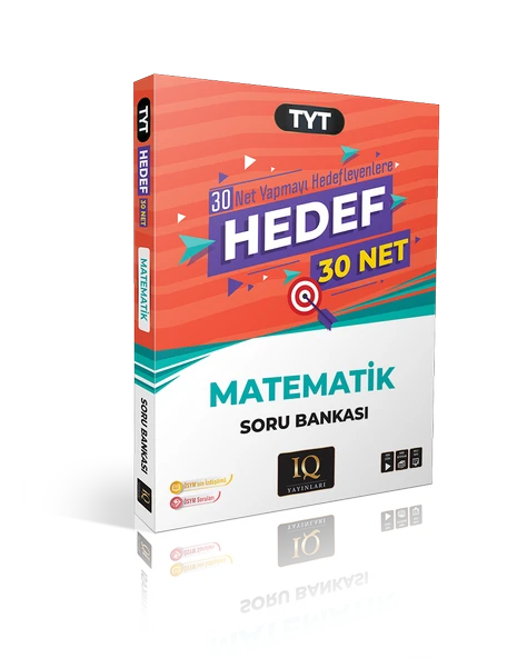IQ Yayınları TYT Matematik Hedef 30 Net Soru Bankası