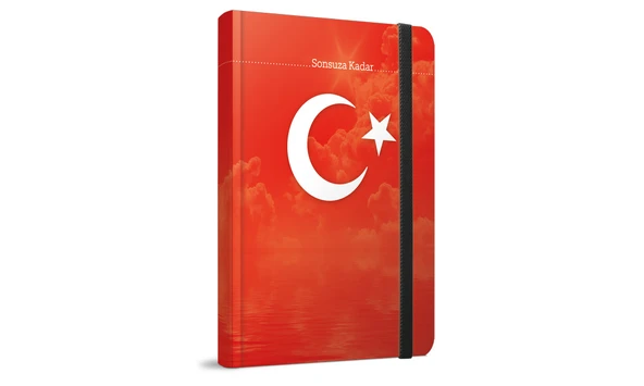 Gıpta Sonsuza Kadar Iplik Dikişli Sert Kapak Defter 120 Yaprak Çizgili 9x14 Ebat