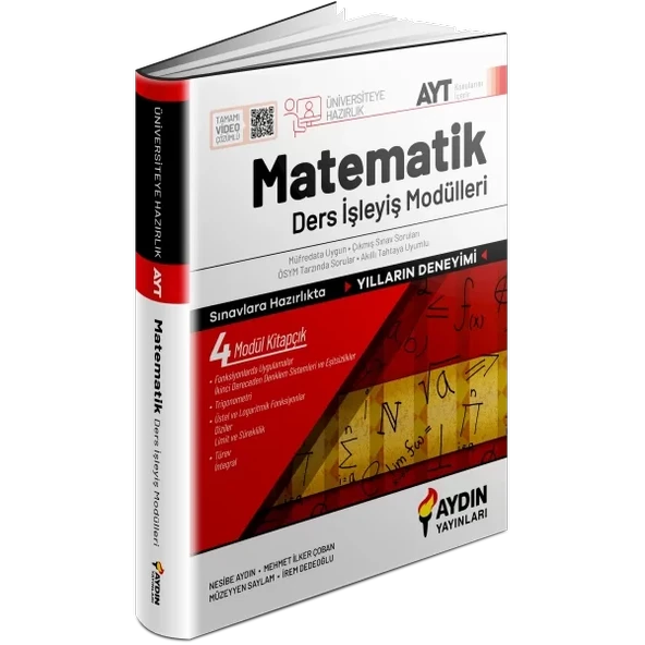 Aydın Yayınları AYT Matematik Ders İşleyiş Modülleri