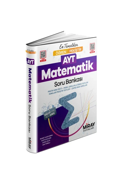 Miray Yayınları Miray Öğren Pekiştir AYT Matematik Konu Özetli Soru Bankası