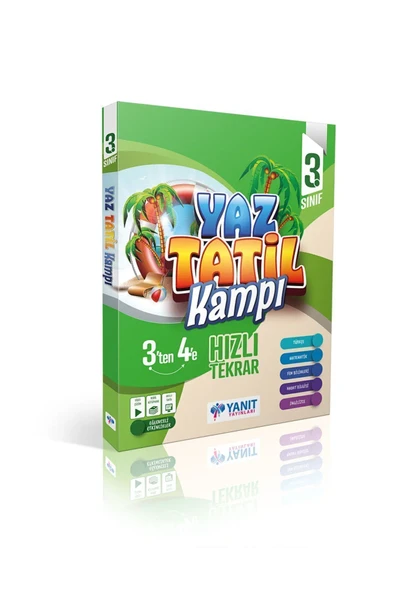 Yanıt Yayınları Yanıt 3.sınıf Yaz Tatil Kamp Kitabı