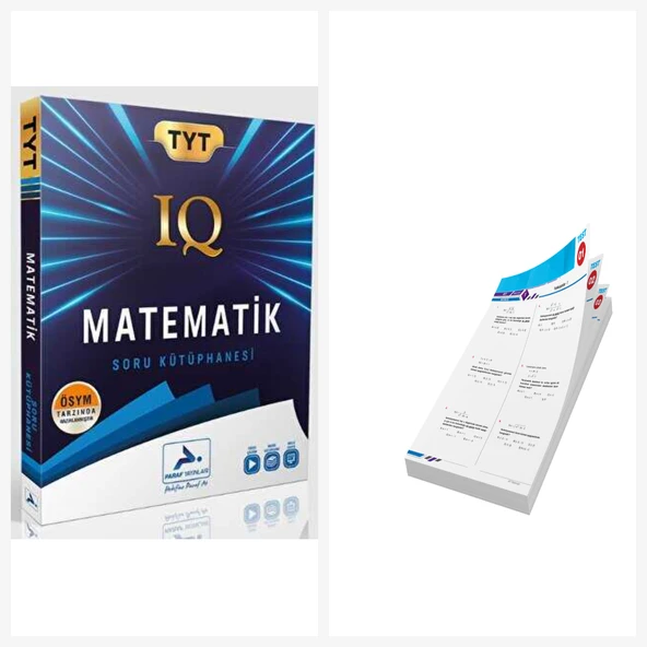 Paraf Yayınları Tyt Iq Matematik Soru Kütüphanesi & TYT-AYT Yaprak Test Hediyeli ürün görseli