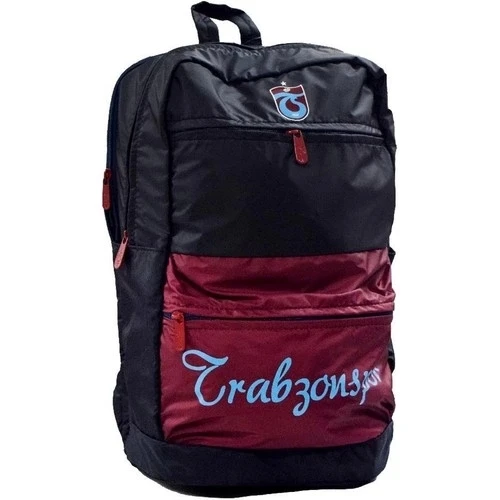 Trabzonspor Paraşüt Kumaş Trend Bordo Cepli Sırt Çantası 23272 Me Çanta