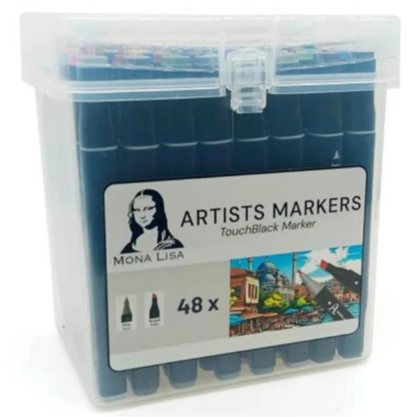 Mona Lisa Touchblack Marker 48 Renk