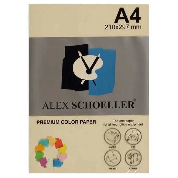 Alex Schoeller 510 A4 Fotokopi Kağıdı 500 Lü Krem - 2
