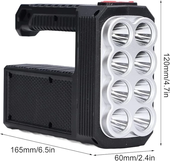 Güneş Enerjili Kamp Av Feneri - Resim 2