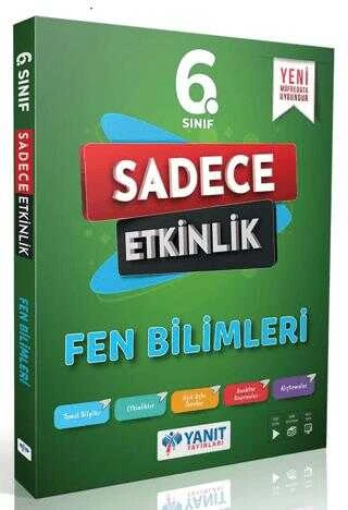 Yanıt Yayınları 6. Sınıf Fen Bilimleri Sadece Etkinlik - 1