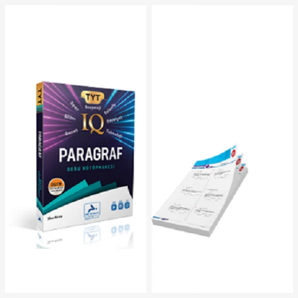 Paraf Yayınları Tyt Iq Paragraf Soru Kütüphanesi & TYT- AYT Yaprak Test Hediyeli