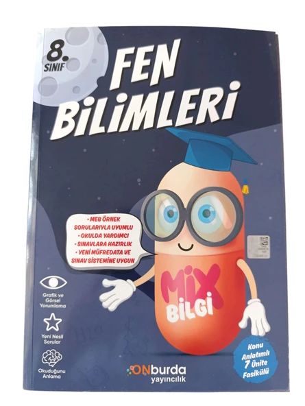 ONBURDA 8.SINIF FEN BİLİMLERİ KONU ANLATIM FASİKÜLÜ