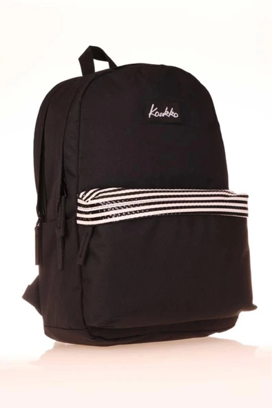 KAUKKO BASIC COLORS SIRT ÇANTASI (STRIPE SİYAH) K1627 KARINCA ÇANTA - 4