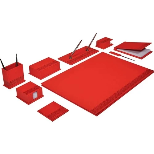 Gıpta Denım 10 Parça Sümen Takımı - Kırmızı Kod:4-7605000-2071