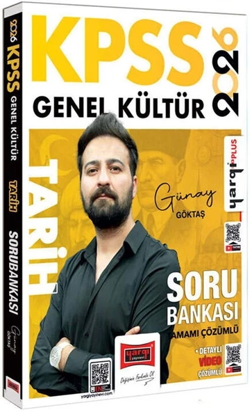 Yargı 2026 Kpss Gk Tarih Çözümlü Soru Bankası Plus ürün görseli 1