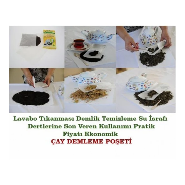 Ev Tipi Çay Demleme Poşeti 25Li Paket - 2