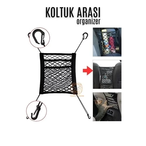 CEYLAN ADAM  Oto Koltuk Arası Filesi Ceplik ürün görseli