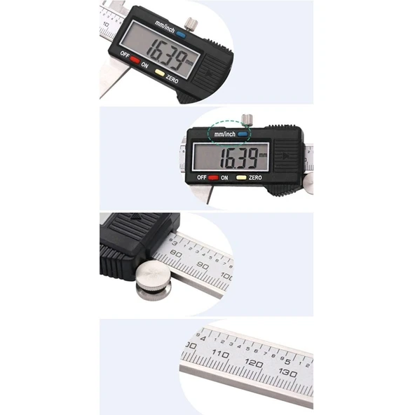 Kumpas - Dijital Kumpas 0,01 mm - 150mm 6inc - 7