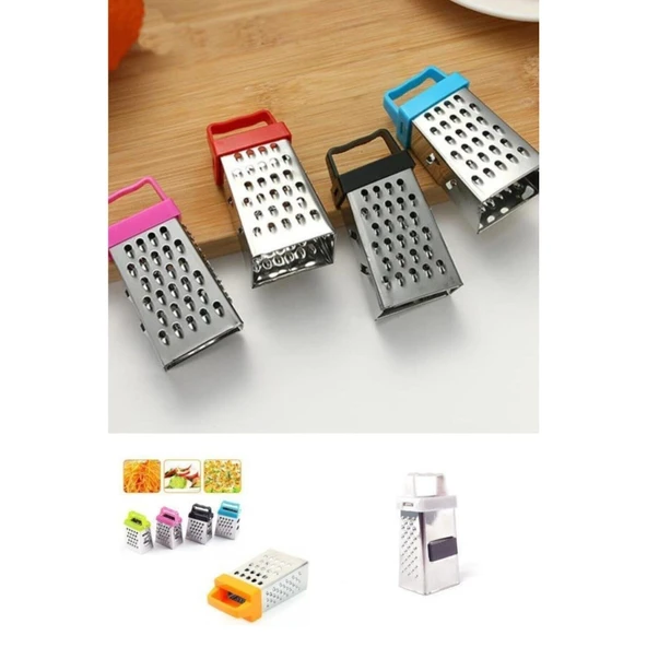 3 Fonksiyonlu Mıknatıslı Mini Sarımsak Peynir Rendesi 8 cm - 7