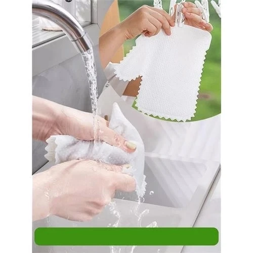 CEYLAN ADAM  TüysüzTemizlik Eldiveni Islak ve Kuru Temizlik Eldiveni Bambu Lifi - Resim 6