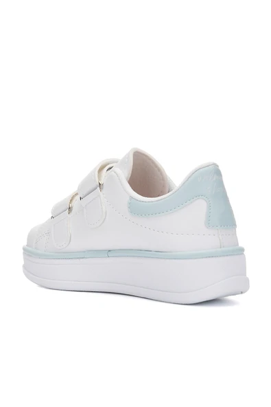 Günlük Erkek Kız  Çocuk Sneaker Cırtlı Dikiş Detaylı Kalın Tabanlı Rahat Hafif Spor Ayakkabı 525PF - 12