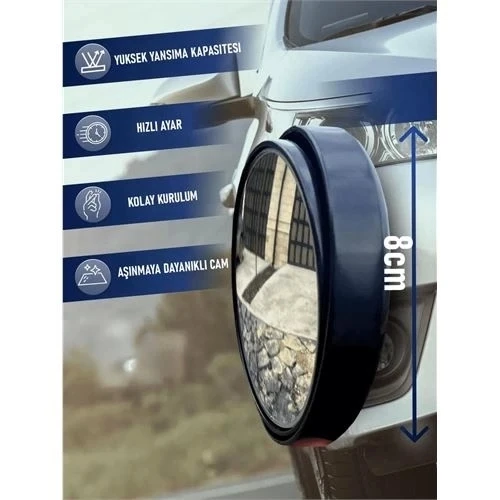 CEYLAN ADAM  Araç Kör Nokta Aynası Dokunmatik - Resim 4