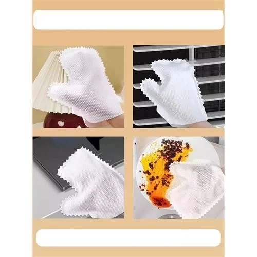 CEYLAN ADAM  TüysüzTemizlik Eldiveni Islak ve Kuru Temizlik Eldiveni Bambu Lifi - Resim 5