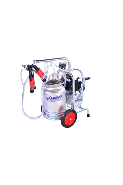 Tek Sağım Süt Sağma Makinası (Tek Güğüm - Alüminyum) ürün görseli