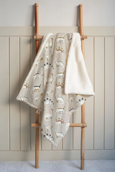 NOU Dinozorlu Welsoft Battaniye (100X150) - Dinosaurs