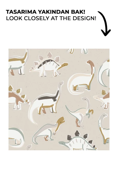 NOU Dinozorlu Welsoft Battaniye (80x120) - Dinosaurs - 4