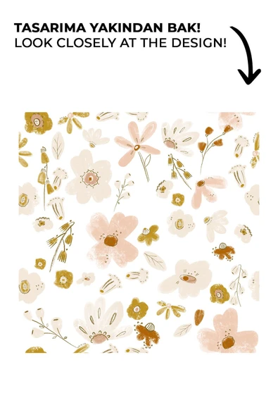 NOU Çiçek Bahçesi Welsoft Battaniye (100X150) - Floral Joys - 4