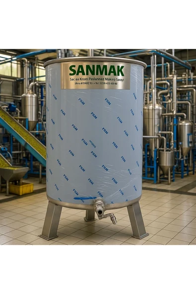 Zeytinyağı Depolama Tankı (PASLANMAZ) 300 Lt - 2