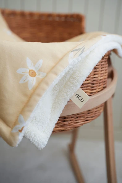 NOU Nergis Bahçesi Welsoft Battaniye (80x120) - Spiring Daffodil - 4