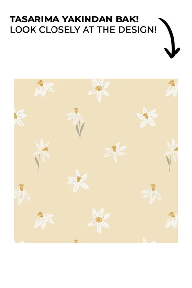 NOU Nergis Bahçesi Welsoft Battaniye (100X150) - Spiring Daffodil - 5