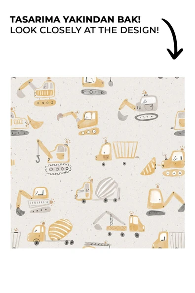 NOU İş Makinalı Welsoft Battaniye (100X150) - Truck Attack - 4