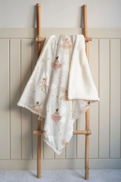 NOU Balerin Periler Welsoft Battaniye (80x120) - Fairy Garden
