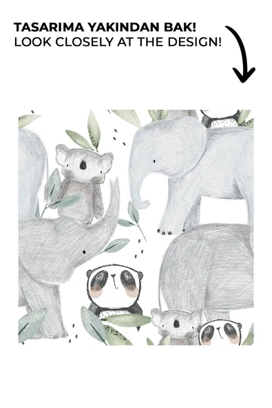 NOU Hayvanlı Welsoft Battaniye (80x120) - Forest Gang - 4