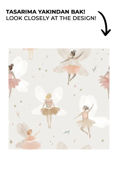 NOU Balerin Periler Welsoft Battaniye (100X150) - Fairy Garden - 4