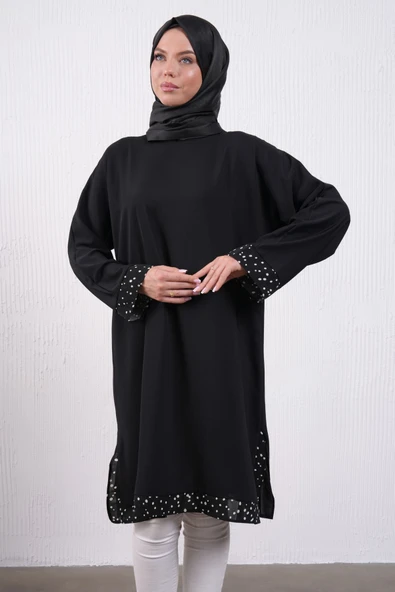 Filizzade Garnili Salaş Günlük Ve Özel Günler İçin Tunik - Resim 7