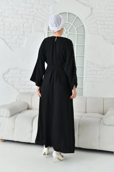 Fzd filizzade ELBİSE siyah - Resim 4