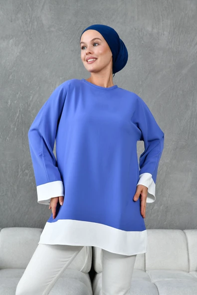 TUNCAY garnili tunik - Resim 6