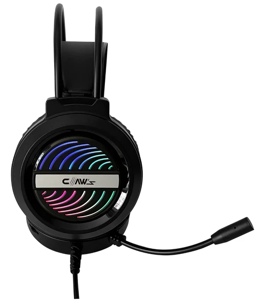 Claw's Fusion 7.1 Surround 50MM Sürücülü USB Rgb Ergonomik Gaming Oyuncu Kulaklığı - Siyah - 2